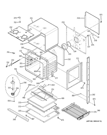 Lower oven