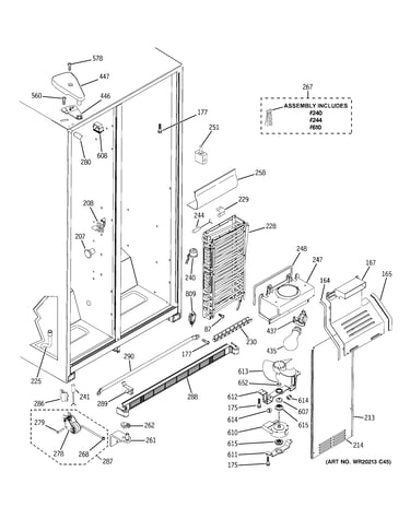 Freezer section