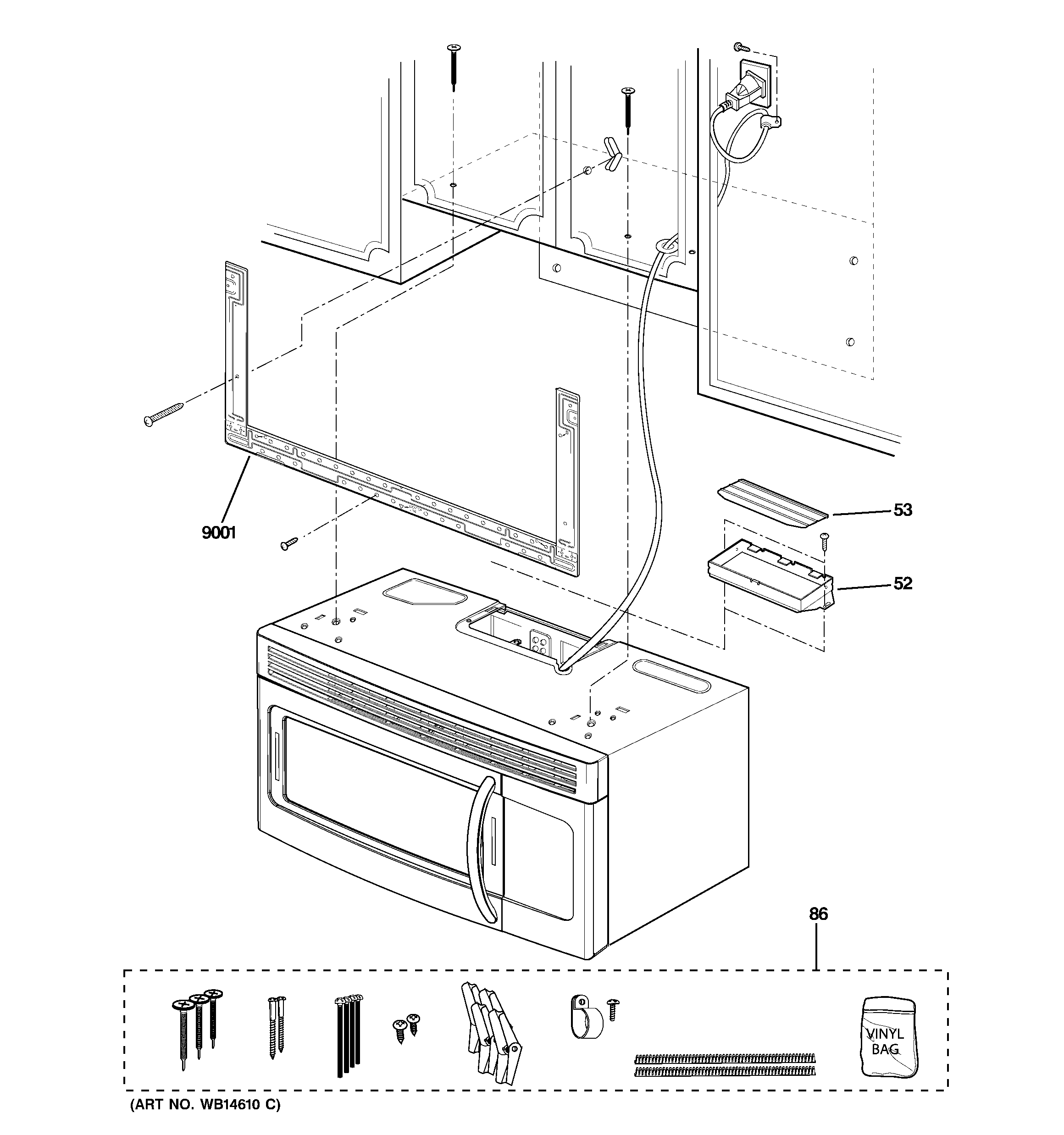Installation parts