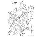 GE JGB400SEP3SS body parts diagram