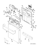 Escutcheon & door assembly