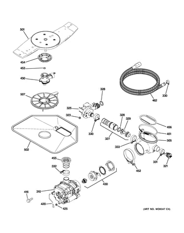 Motor-pump mechanism
