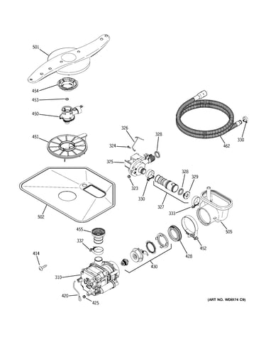 Motor-pump mechanism