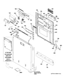 Escutcheon & door assembly