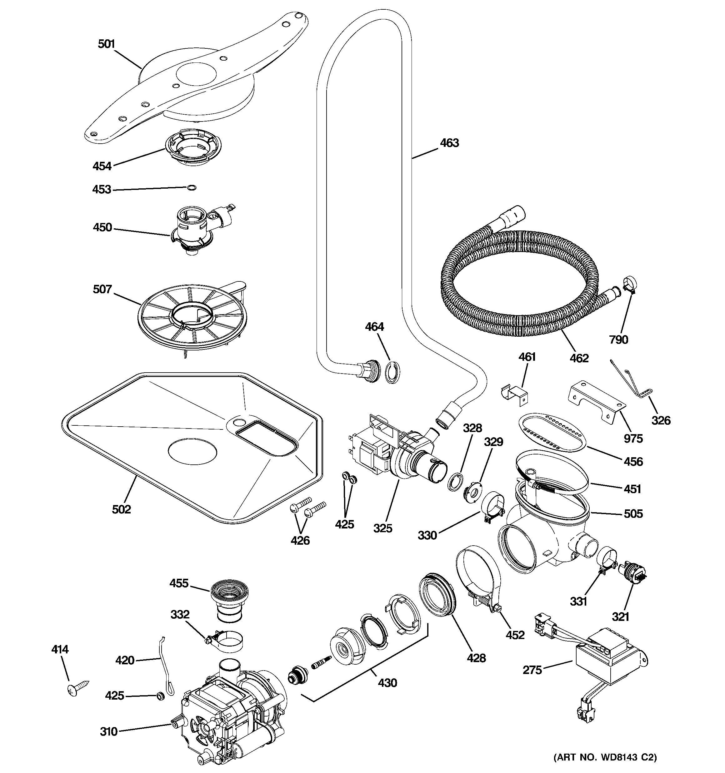 Motor-pump mechanism