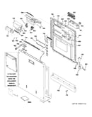 Escutcheon & door assembly