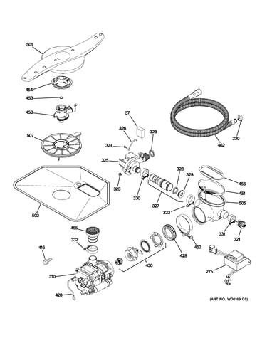 Motor-pump mechanism