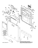 Escutcheon & door assembly