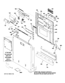 Escutcheon & door assembly