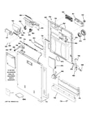 Escutcheon & door assembly