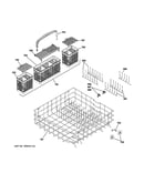 Lower rack assembly