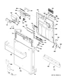 Escutcheon & door assembly