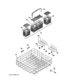 Lower rack assembly