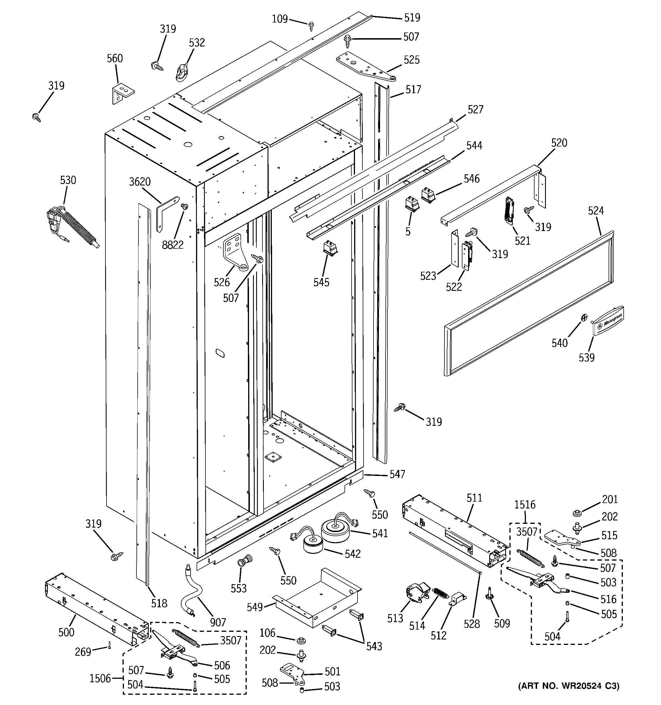 Case parts