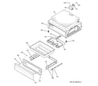 GE JB705ST3SS warming drawer diagram