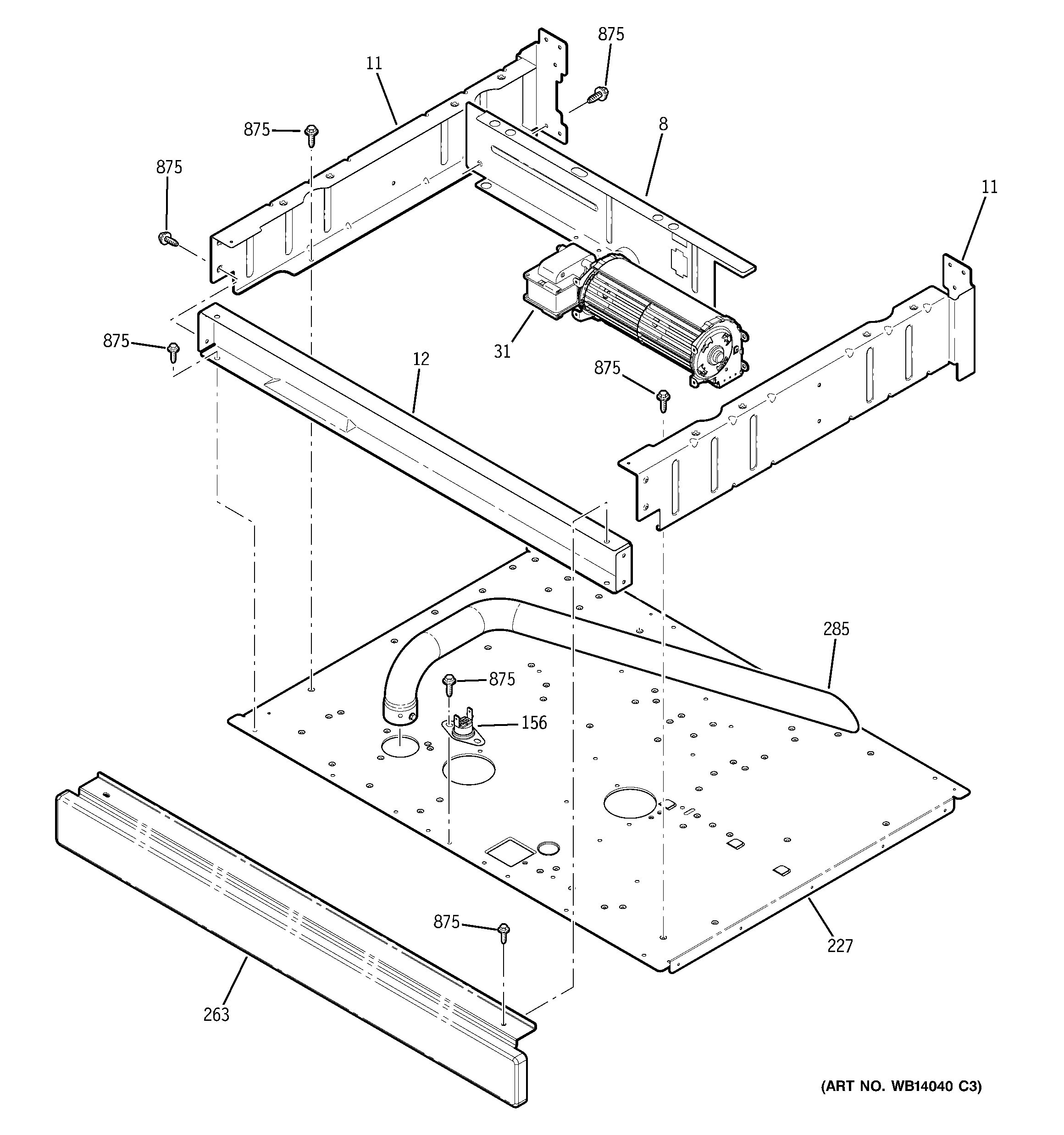 Center spacer