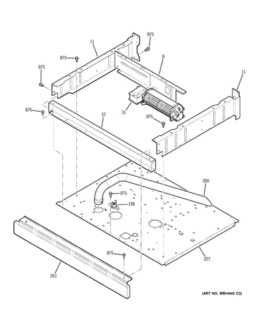 Center spacer