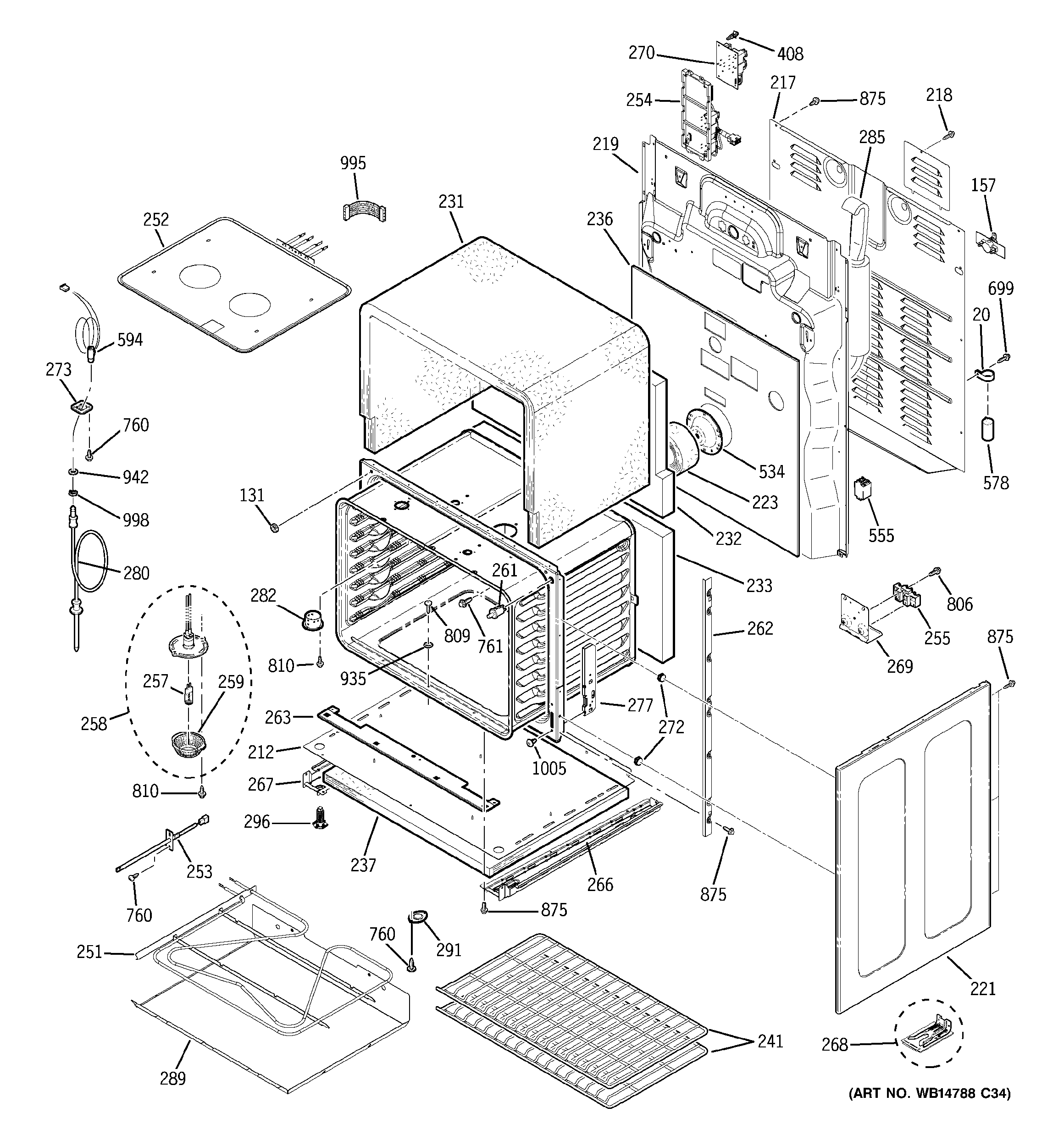 Lower oven