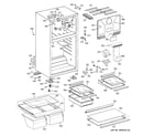 GE GTH18EBT2RWW cabinet diagram