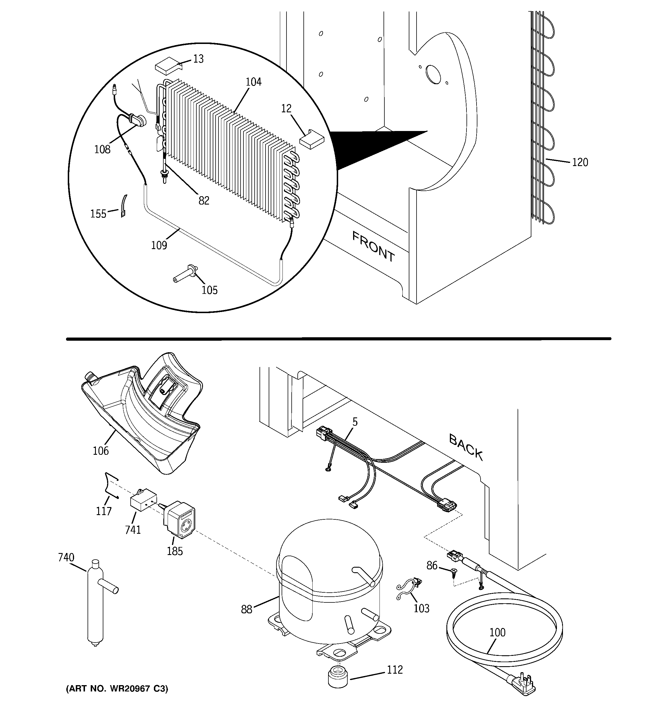 Unit parts
