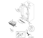 GE FUM17SVDRWW cabinet diagram