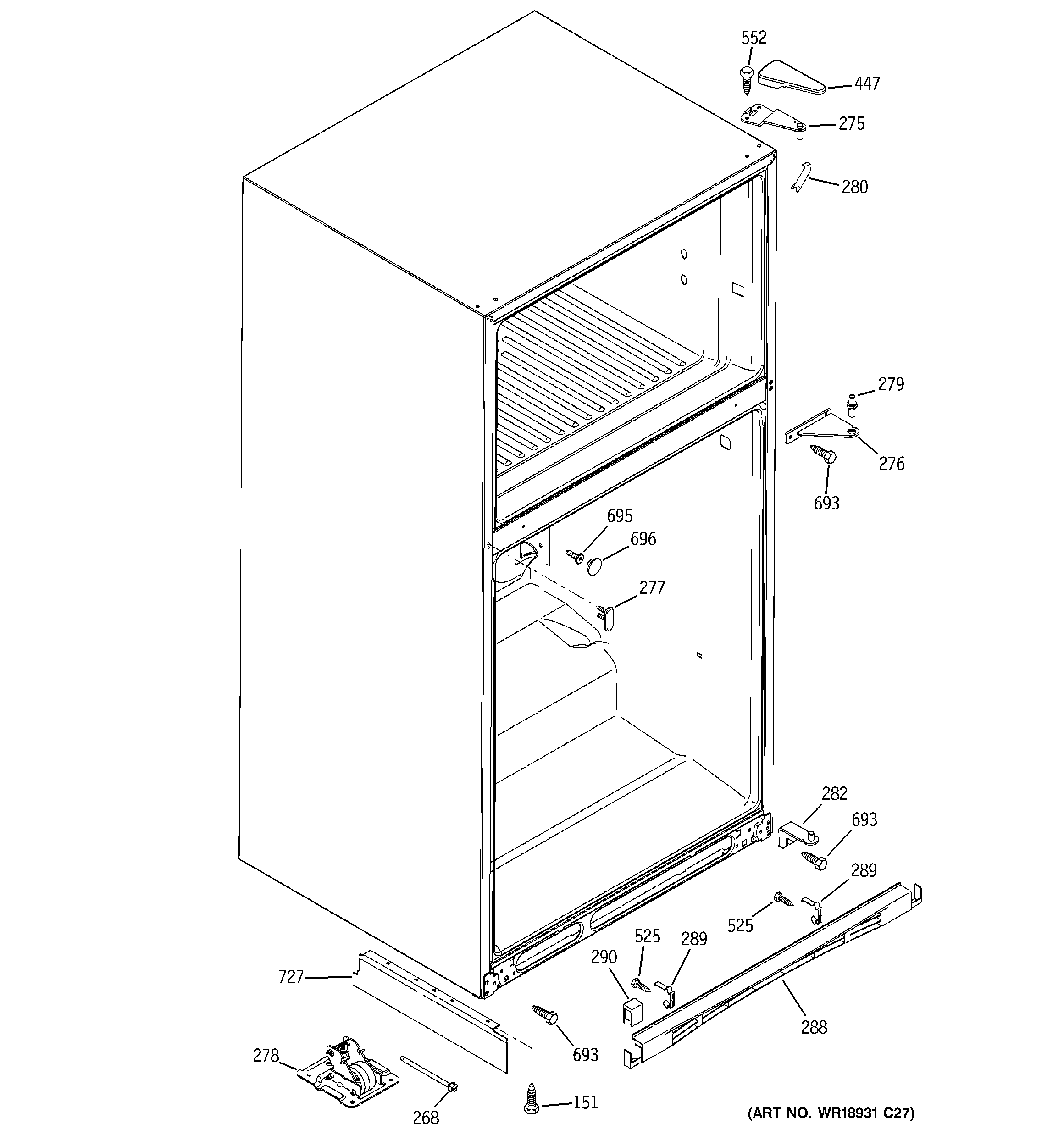 CASE PARTS