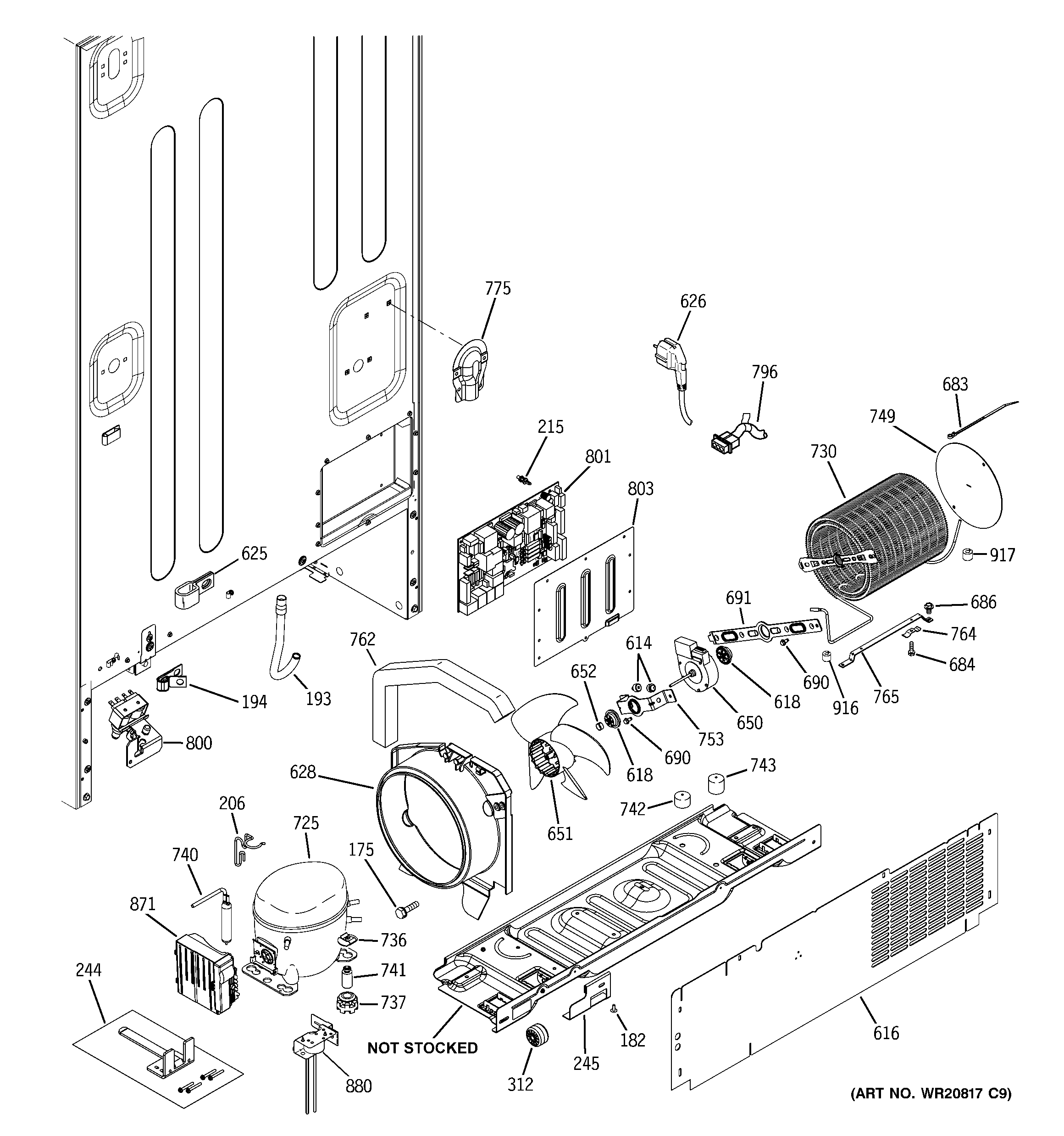 Machine compartment