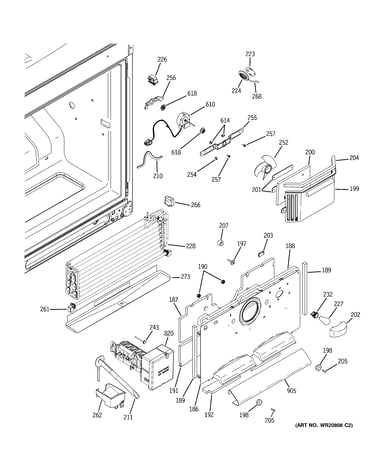 Freezer section