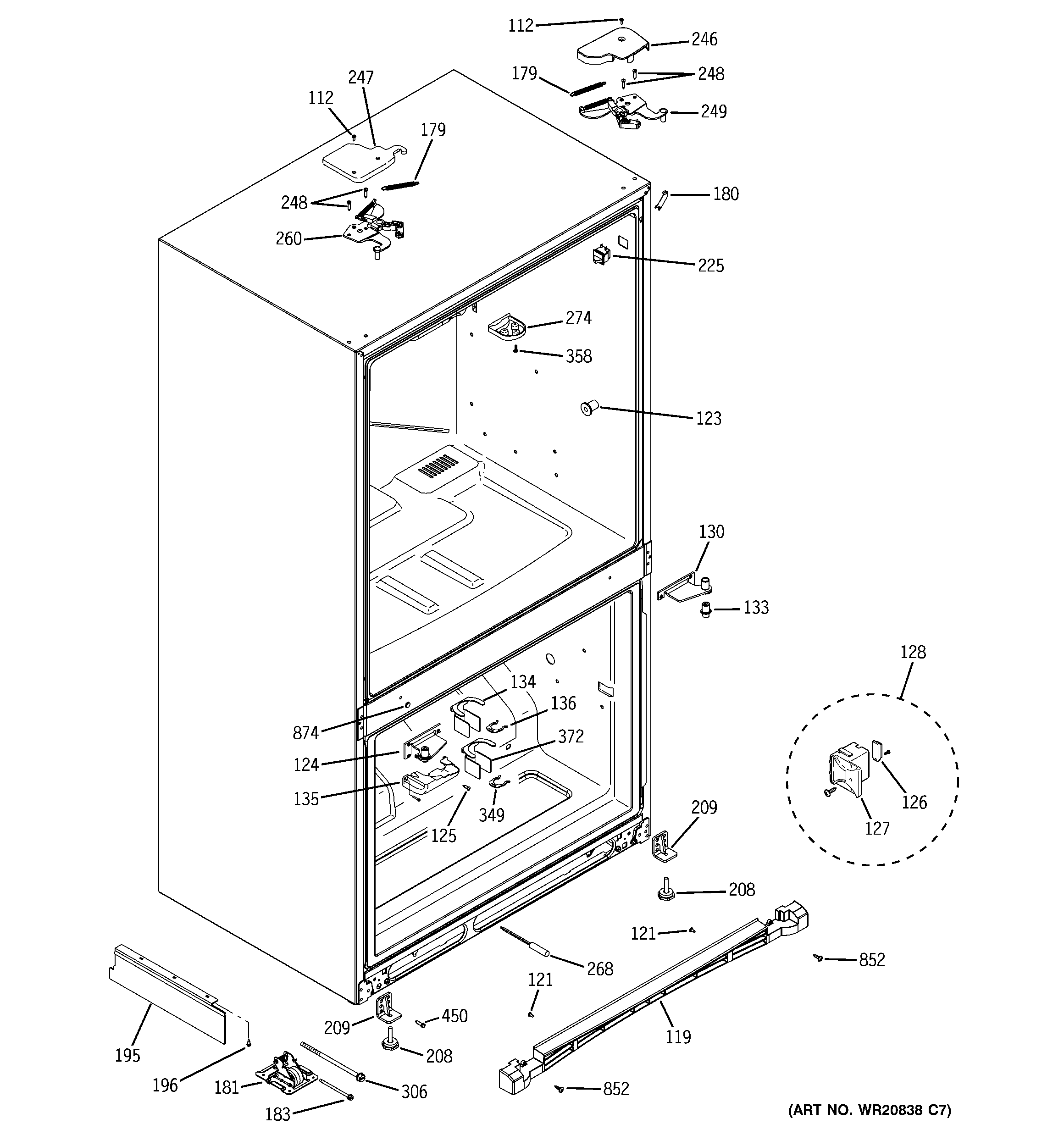Case parts
