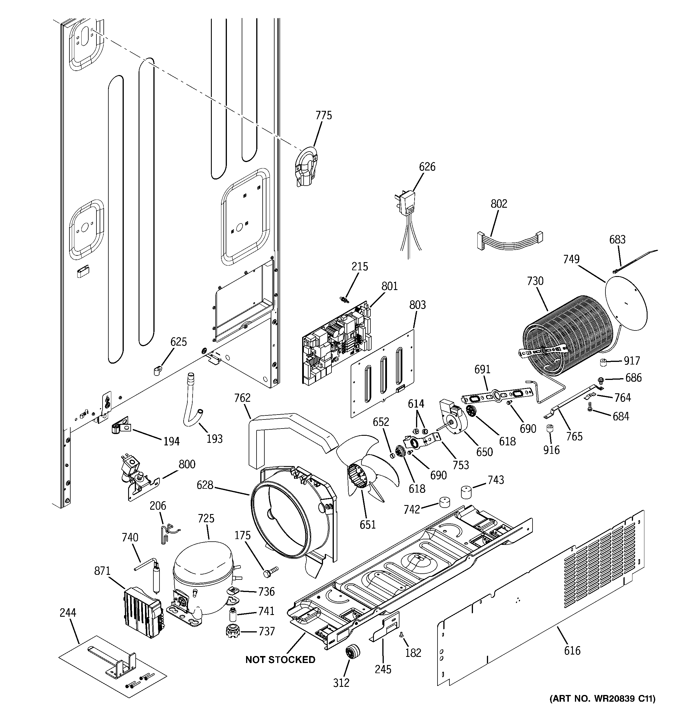 Machine compartment