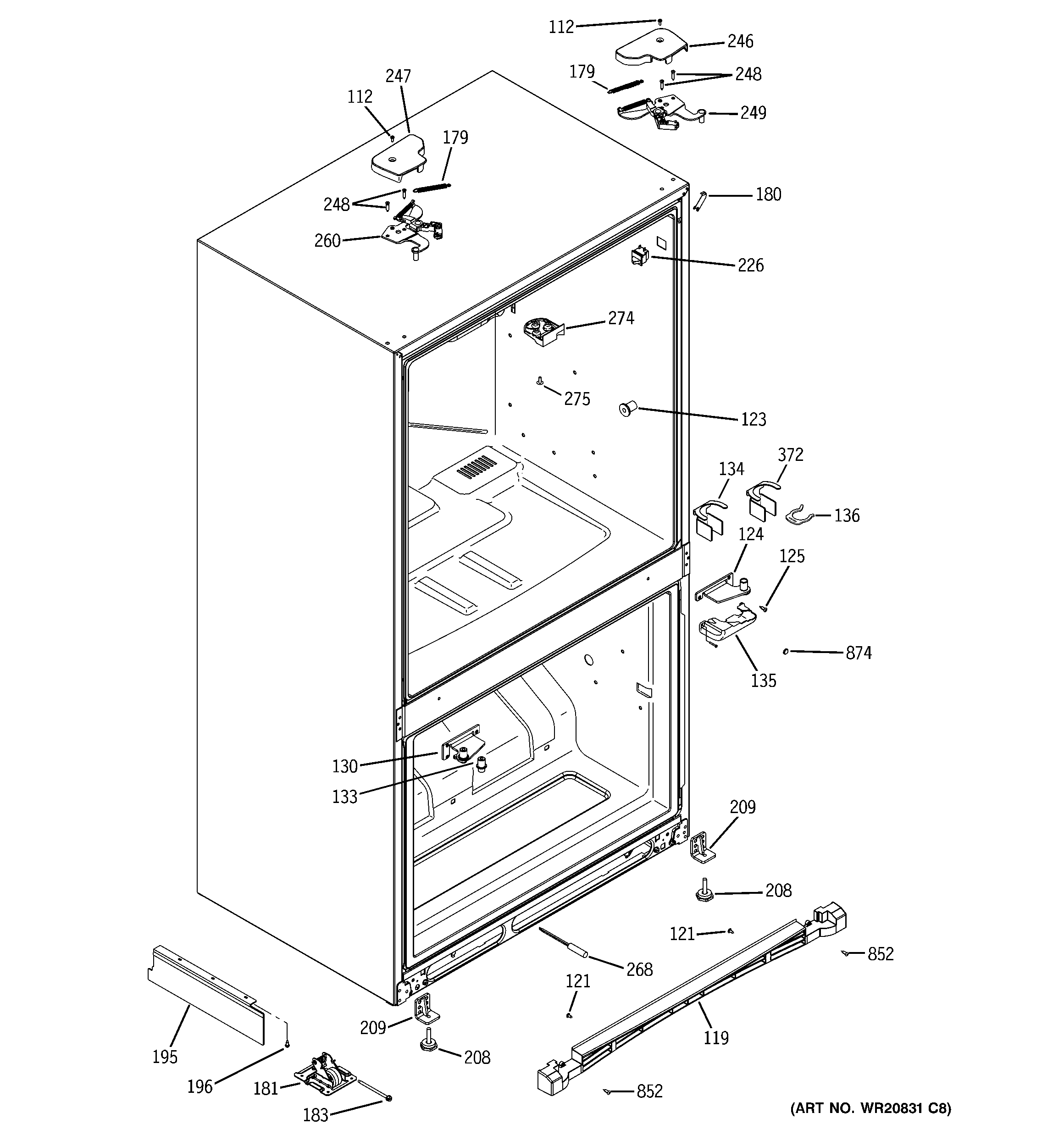 CASE PARTS