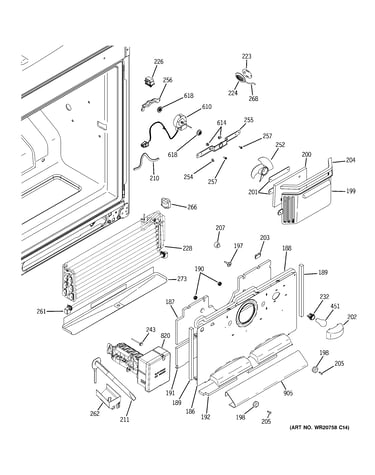 Freezer section