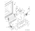 GE PFSS0MFZHSS freezer section diagram