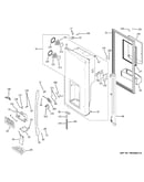 Dispenser door