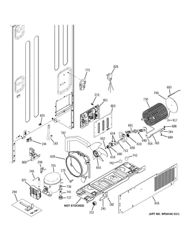 Machine compartment