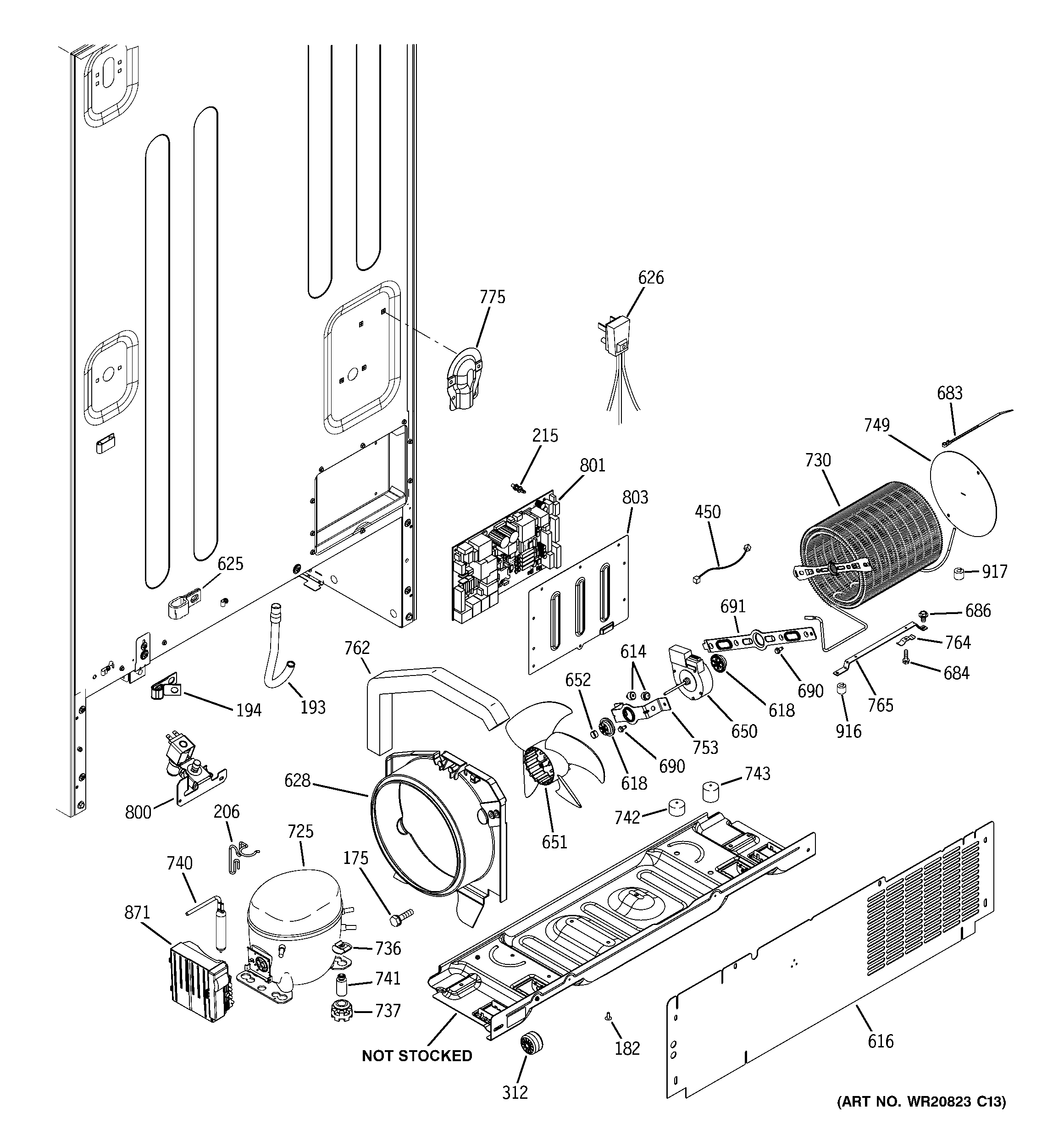 Machine compartment