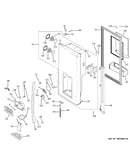 Dispenser door