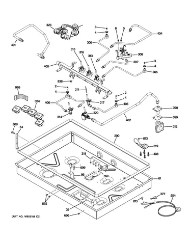 Gas & burner parts