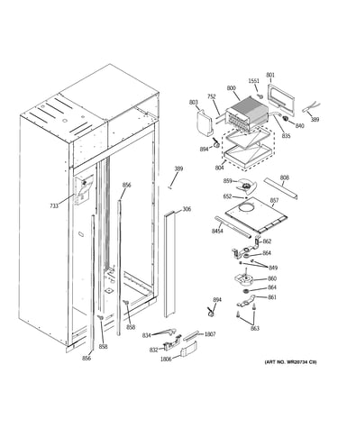 Freezer section