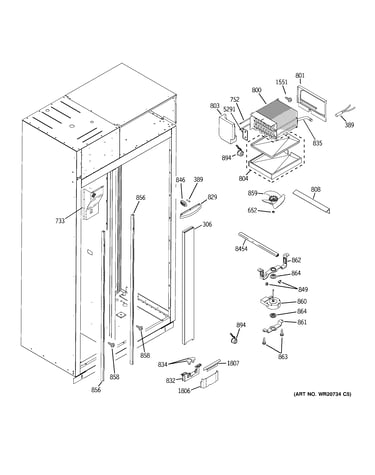 Freezer section