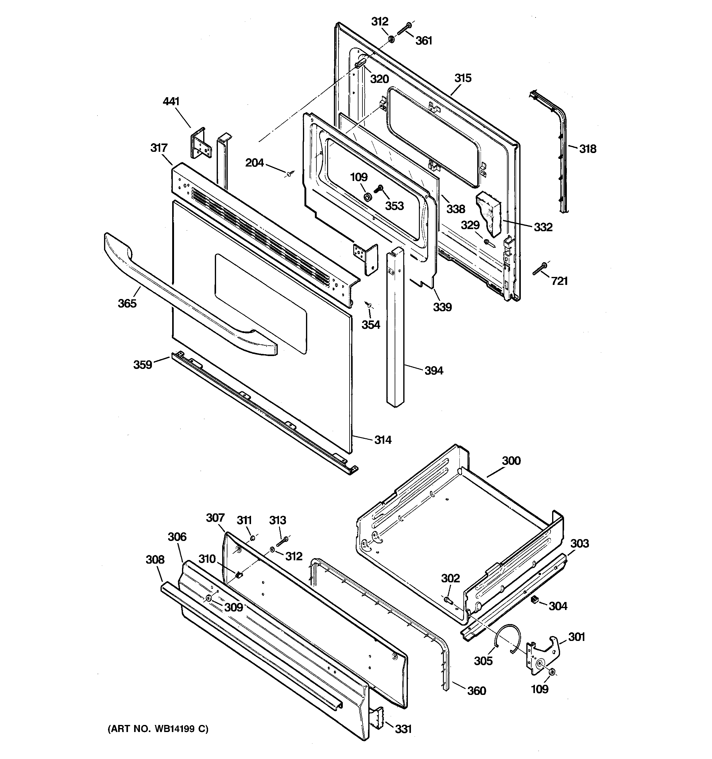 Door & drawer parts
