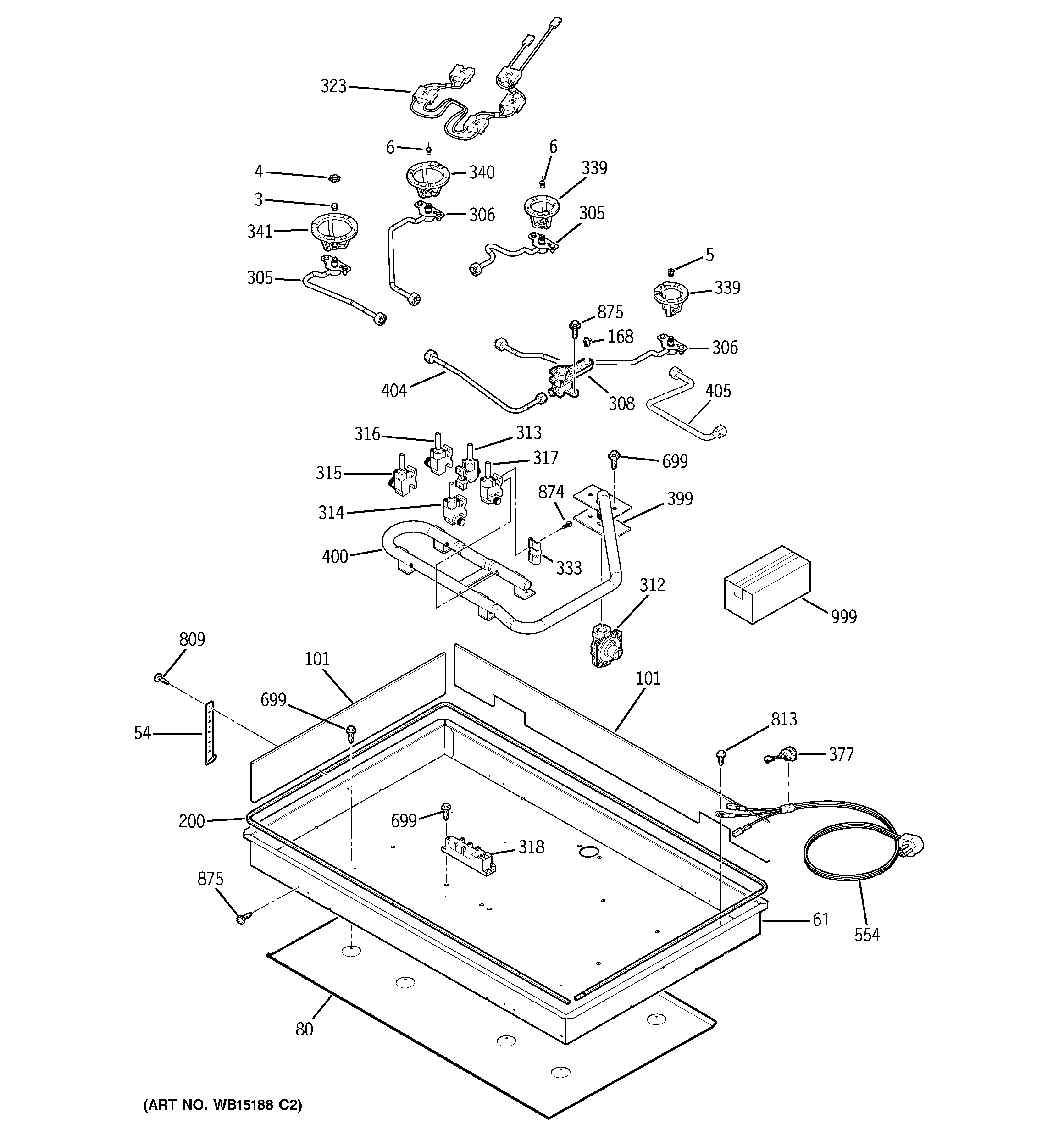 Gas & burner parts
