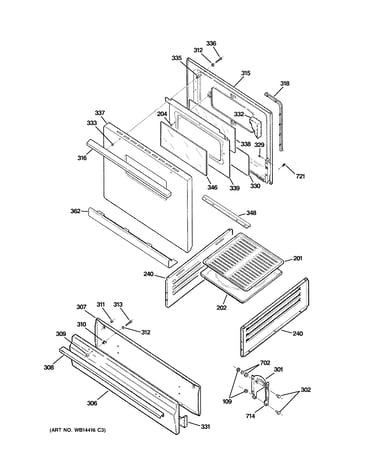 Door & drawer parts