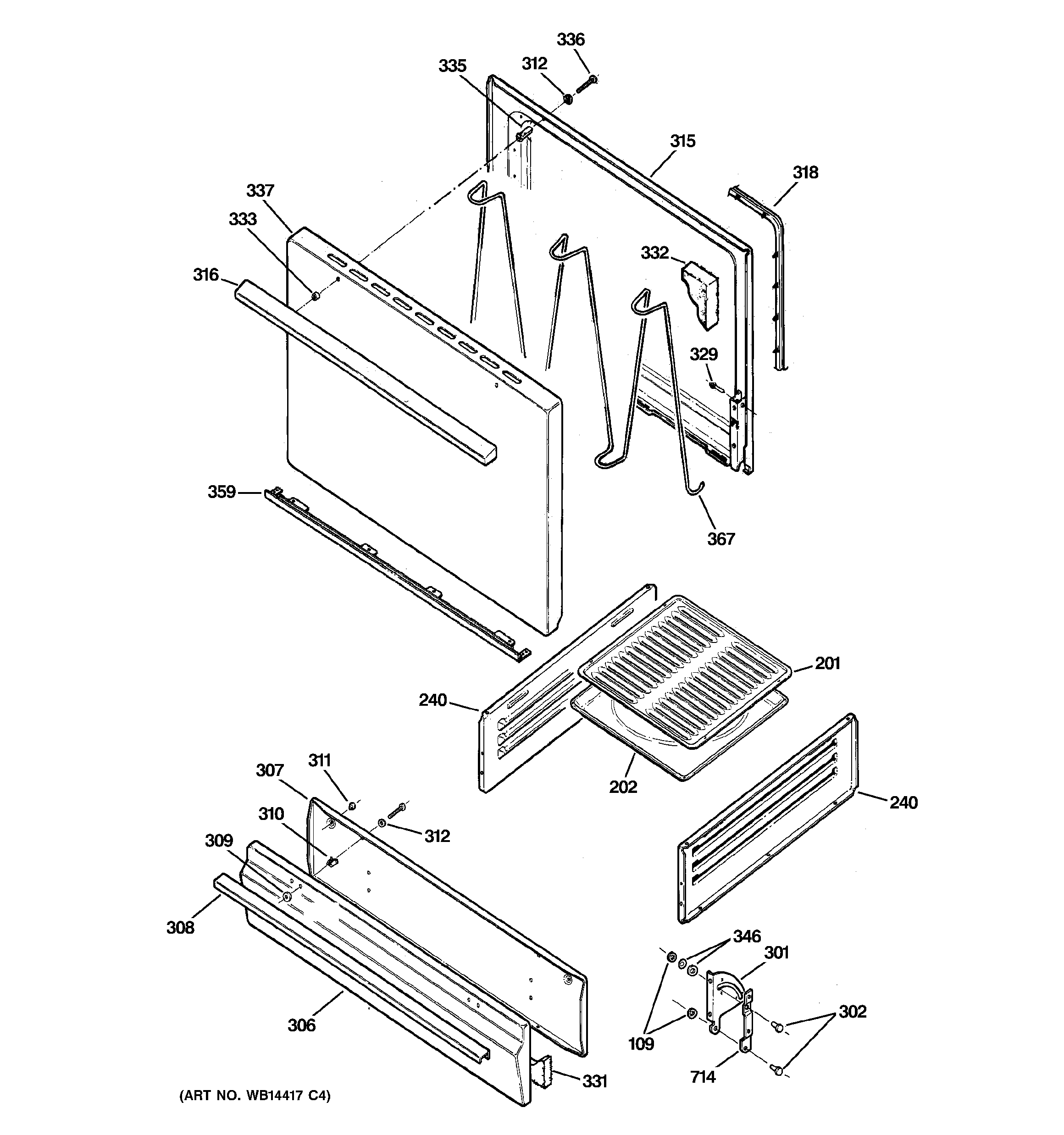 Door & drawer parts