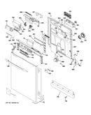 Escutcheon & door assembly