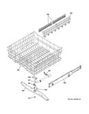Upper rack assembly