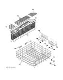 Lower rack assembly
