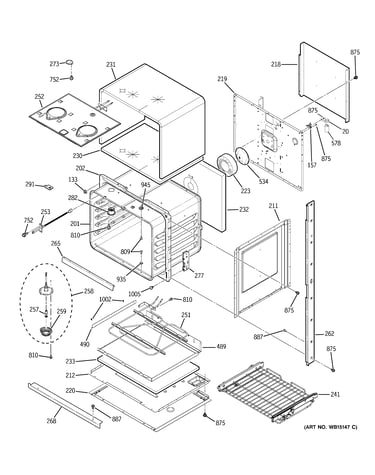 Lower oven
