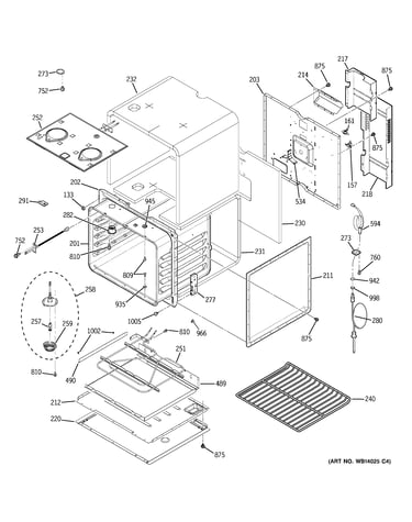 Upper oven