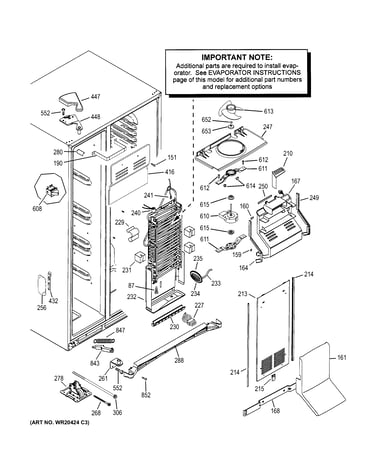 Freezer section